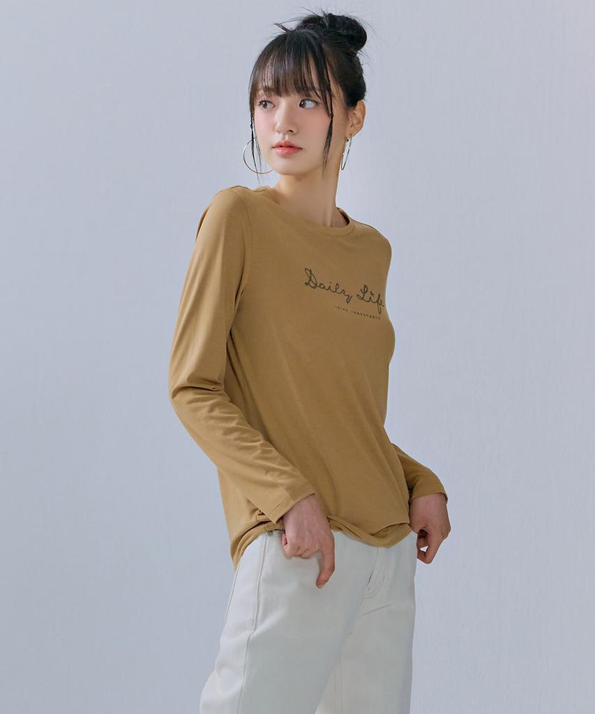 CHASECULT Women'S Lettering Basic T-Shirt-Cezg5151B0X
