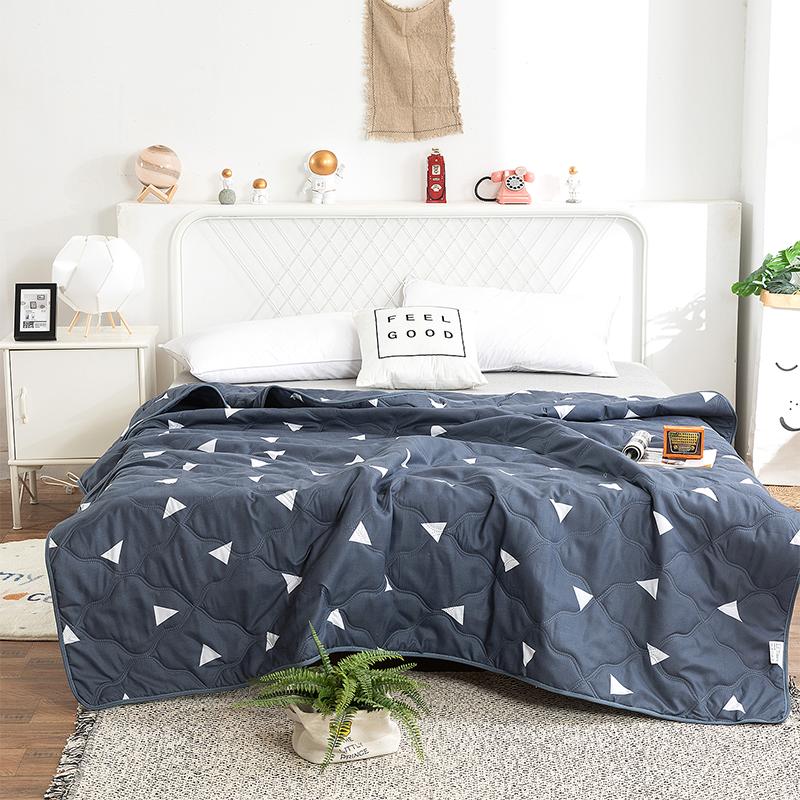 Factory Price Silk Blanket Silky Cooling Thin Quilt Summer Blanket Can  Machine-Wash Single/Queen/King Size