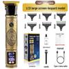 Electric Hair Clipper T9 for Shaving and Haircuts – Perfect for Oily Hair and Bald Heads.