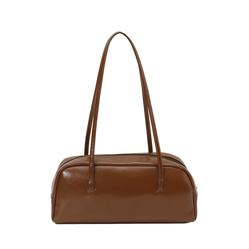 Niche Baguette Bag Axillary Simple Underarm Bag Women's Fashion New Trendy Shoulder Bag Design Large Capacity