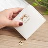 1PC Wallet Female Short for Coins New Cute Candy Bow Women Small Leather Wallets Zipper Purses Girls Lady Purse Multi-colored