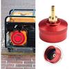 Fuel Gas Cap With Brass Hose Connector, Aluminum 1/4" NPT Port With Nitrile Gasket, For Honda EU1000i EU2000i EU2200i EU20i EU10i For Champion 2000W