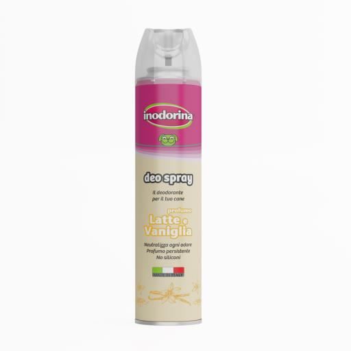 Inodorina Spray Déodorant Lait et Vanille pour Chiens | 300 ml