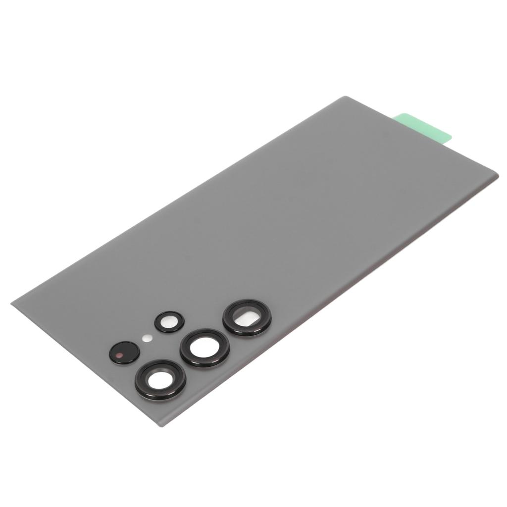 Back Glass Replacement Cover Case with Pre Installed Camera Lens Adhesive Repair Tool Kit for
