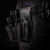 Fujiya AH-13BG Cutter Marker 2-Tier Holder Black Gold LIGHT PU LEATHER SERIES