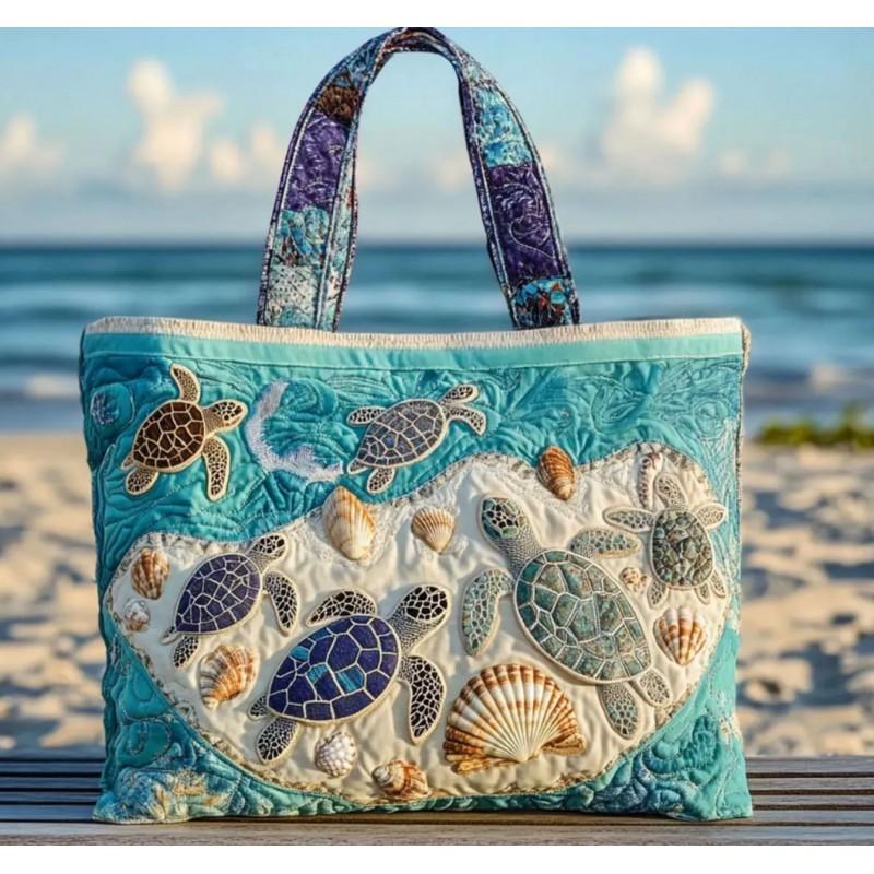 TEMU Womens Fashion Printed Tote Shoulder Bag 600D Oxford Cloth
