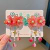 Ancient Style Flower Tassel Hanfu Hair Clips for Women and Girls - Princess Double Clips