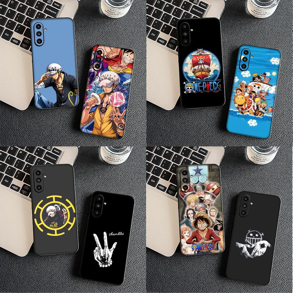 for Motorola Moto G86 G57 G67 G24 G15 G54 Power G13 G14 G34 G35 G45 G53 G55 G75 G72 Case One Pieces Trafalgar D Water Law Luffy