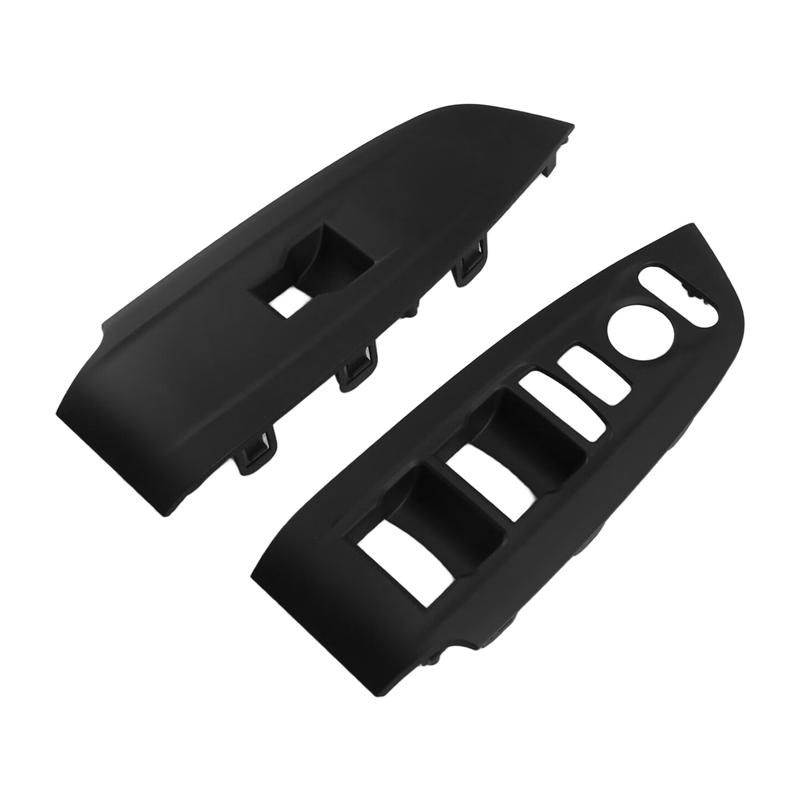 A58X-1Pair Front Door Window Glass Lift Switch Bezel Trim Panel- For Honda Accord 2018- 83592-TVE-H01ZA 83542-TVE-H01ZA