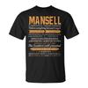 Mansell Completely Unexplainable Notices Everything But Won’T Say It Name T-Shirt