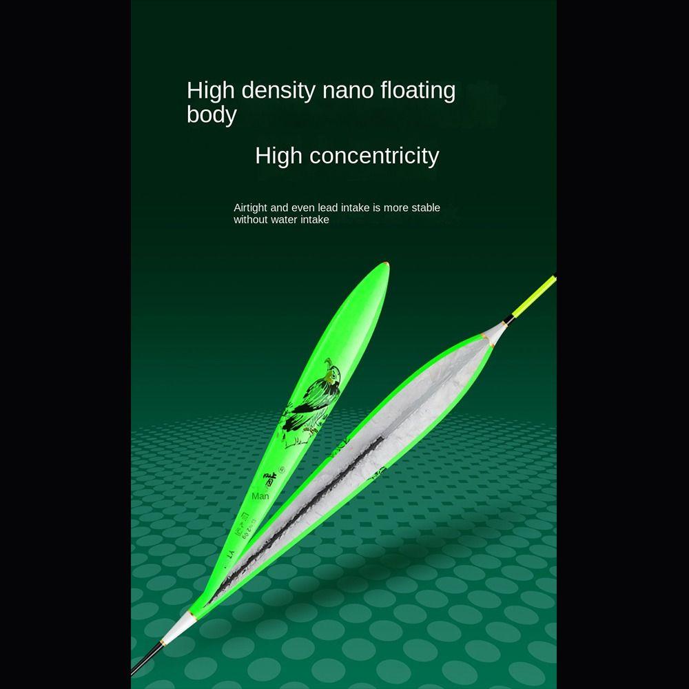 Indicator Rocky Fishing Lure Float Poutavé trojúhelníkové ocasní plochy Light Stick Floats rybaření