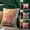 Popular Cute Loopy-Y For Fun Pillow Case Comfort Sofa Bed Silky elegant Invisible zipper Decorative cushion cover