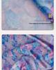 Colorful Fish Scale Floral Stretch Satin: Polyester-Spandex Digital Print Cheongsam Faux Silk Fabric