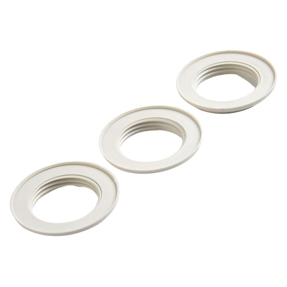 E14 Plastic Lampshade Collar Ring Thread Lamp Light Shade Holder Suitable Replacement for Your Damaged Lamp Shades