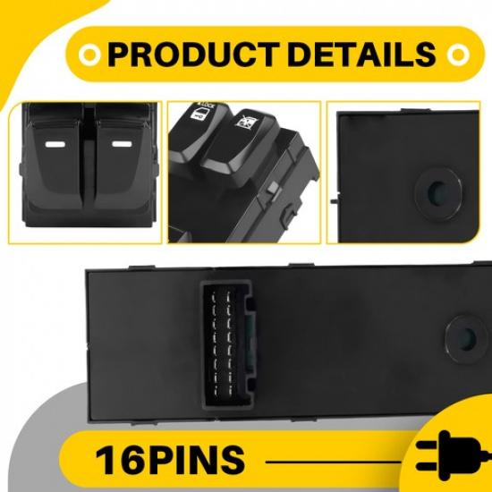 Master Power Window Switch for 2010-2015 Hyundai Tucson 2.0L 2.4L Driver Side EA