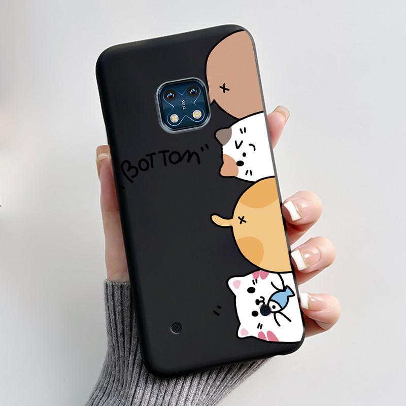 Cute Case For Nokia XR20 Coque Capa Printing Shell Protective Cover Soft Silicone Cartoon Phone Casing Fundas