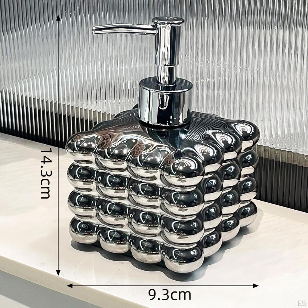 Keramik-Lotionspender für Flüssigseife und Duschgel, 370 ml Fassungsvermögen