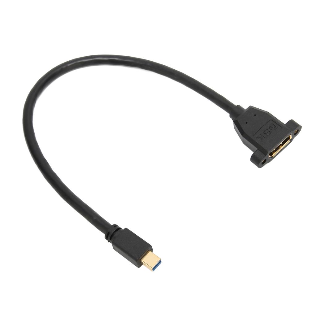 Mini Displayport to Displayport Mini DP Male to Female 8K 7680x4320 60Hz Safe Stable Mini DP to DP