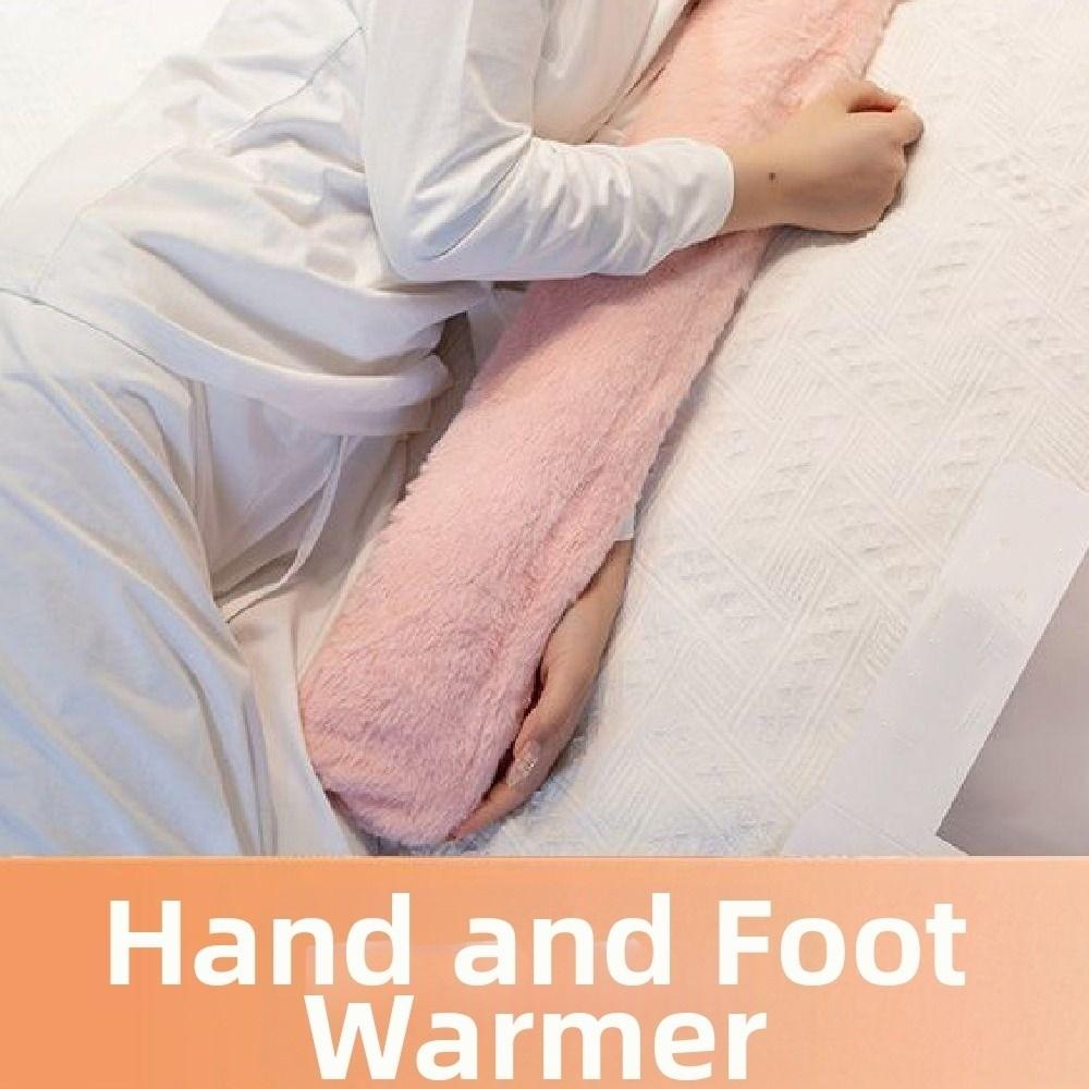 Extra Long Warm Water Bag Removable Hand Warmers Thermos Bottle Water-filled Waist Warmer  Gifts