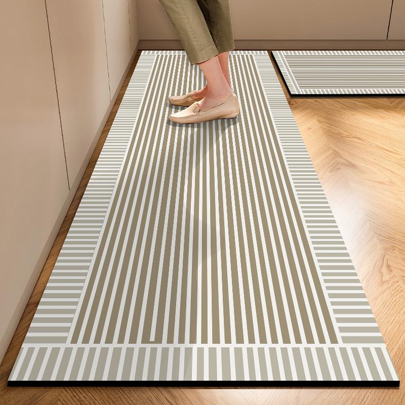 

Diatom mud absorbent kitchen anti slip floor mat has good water absorption and can be washed with water. It is a universal rubbe 40X60cm
