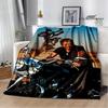 French Rock Star Johnny Hallyday Blanket Flannel Blanket Home Travel Blanket Fashion Warm Blanket Bed Linings Birthday Gift