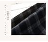 Jupe A-line à carreaux taille haute pour femme Automne/Hiver 2025