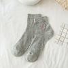 Girls' Short Socks, Ballet Style Thin Spring and Summer Shallow Socks, Girls' Bow Short Tube Mesh Socks, Girls'