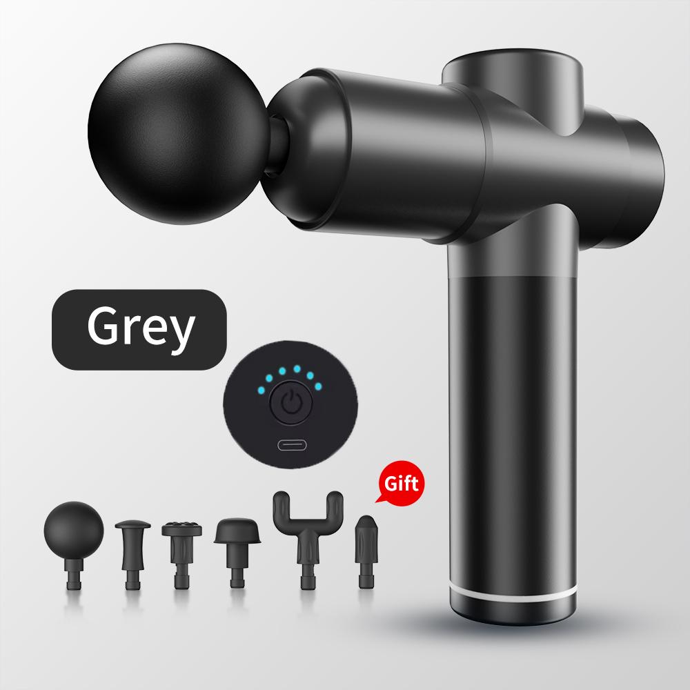 Massage Gun Muscle Relax Deep Tissue Massager Neck Massager Dynamic Vibrator Back Portable Handheld Display Fascia Gun Massage
