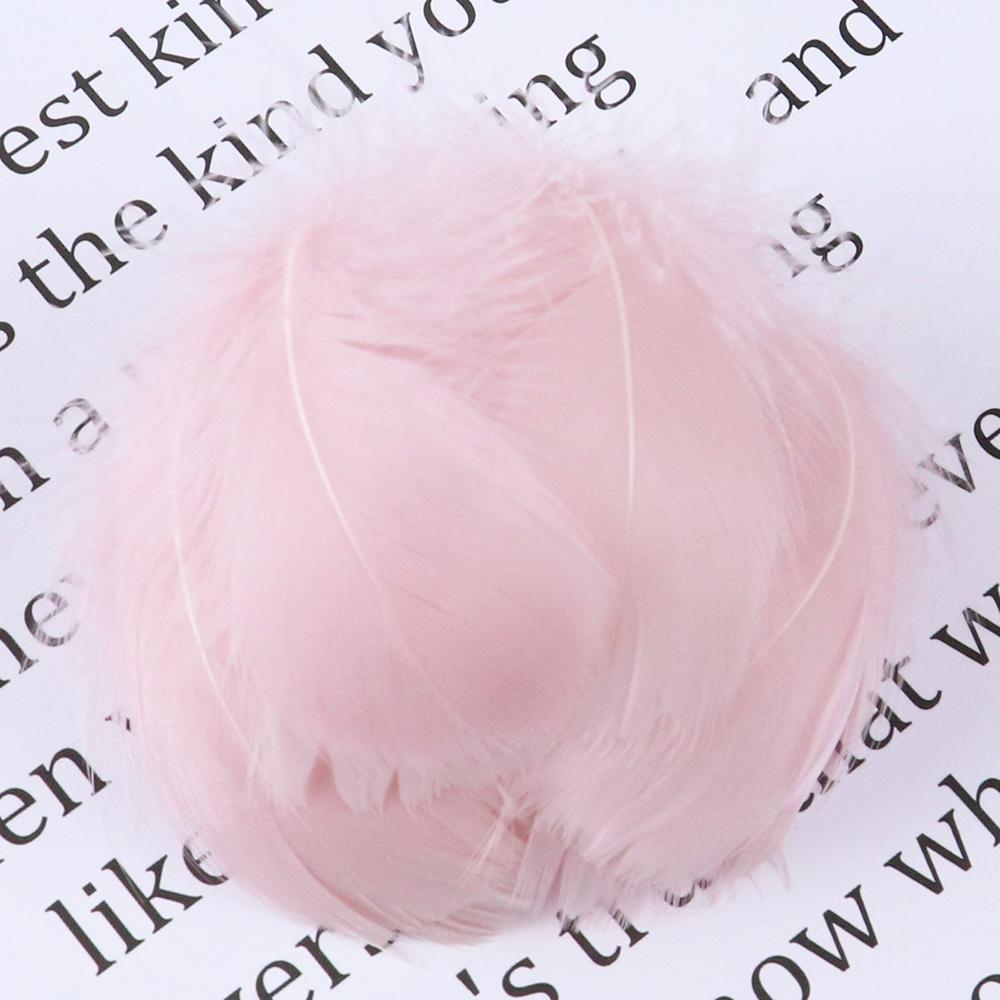 100Pcs/Lot Colour Goose Feathers 5-8Cm 8-12Cm Natural Feathers Crafts For Wedding Diy Handicraft Dream Catcher Decorative Plumes