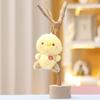 Panda Keychain Rabbit Cute Cartoon Girl Backpack Decorative Pendant Doll Plush