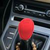 Couvercle de pommeau de levier de vitesse en Silicone pour voiture, couvercle de protection antidérapant pour poignée de changement de vitesse, accessoires d'intérieur de voiture manuels à 6 vitesses