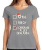 Funny Christmas Gift I Can Explain Everything Cheeky Saying Ladies TShirt