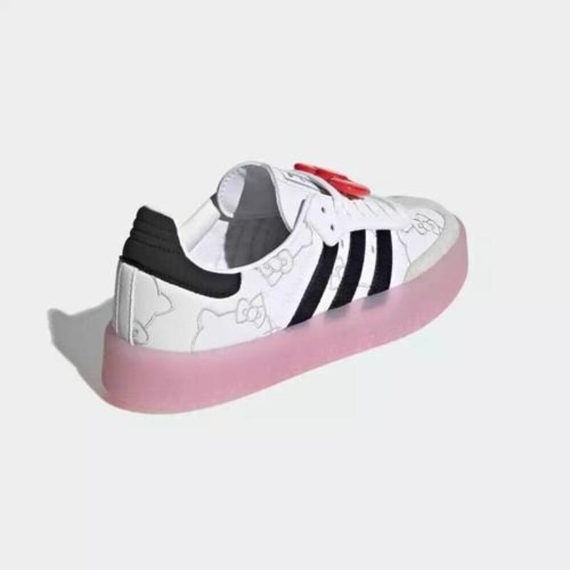 adidas Hello Kitty x Sambae White Black Clear Pink W - IG4450