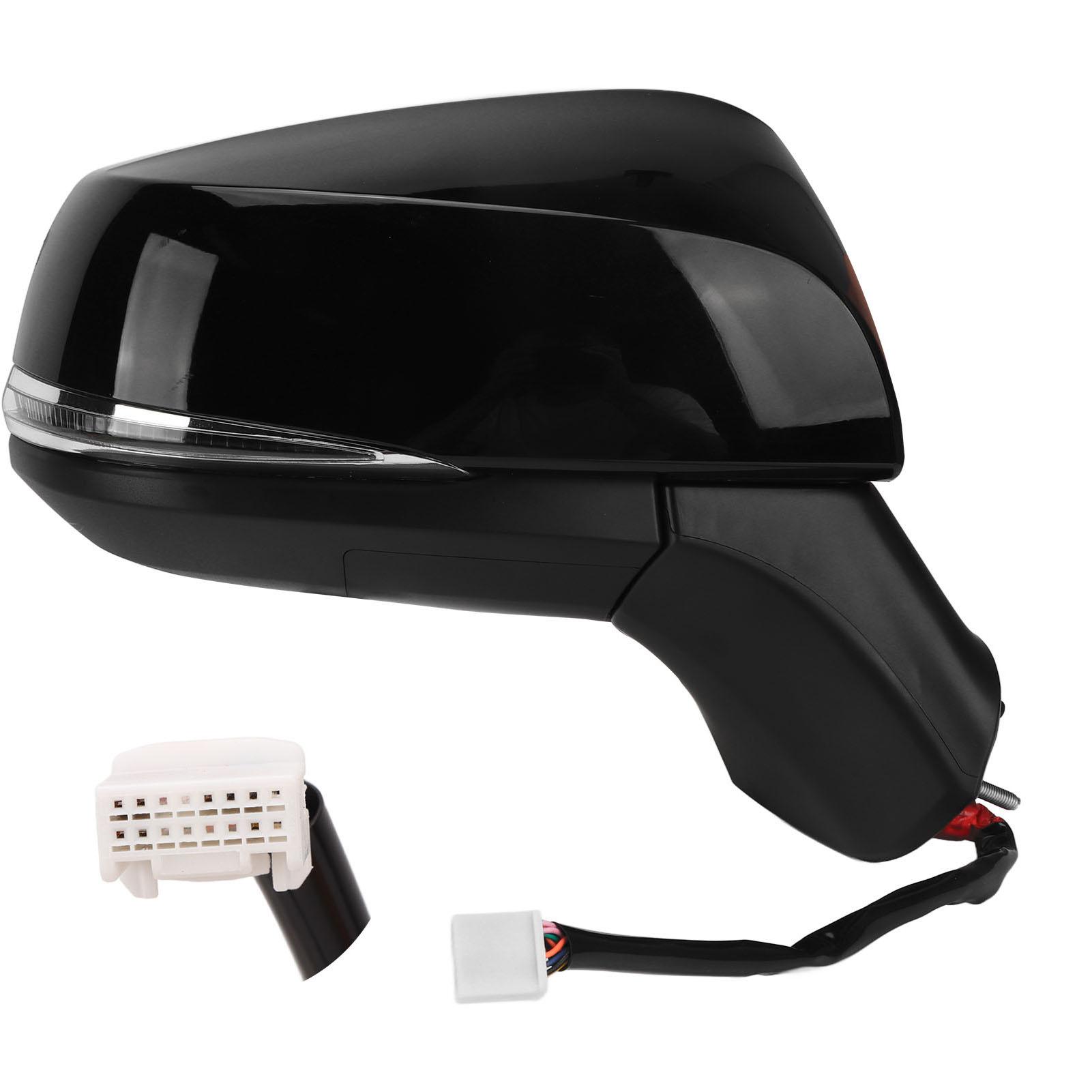 Gloss Black Power Heated Side Mirror with Turn Signal BSM for RAV4 XA50 2019‑2022 Right