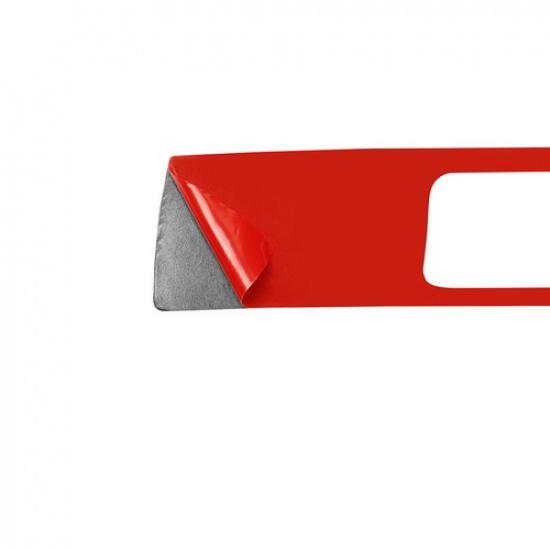 Car Real Carbon Fiber Center Control Switch Frame Trim For BMW X1 E84 2011-2015