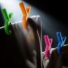 Plastic Clothes Drying Clips With Strong Grip For Home Laundry And Garment Fixing