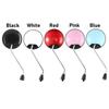 1Pair Universal Electric Bicycle Rearview Mirror Retrofit Convex 8mm Thread Reflective Mirro 360 Degree Rotating Colorful