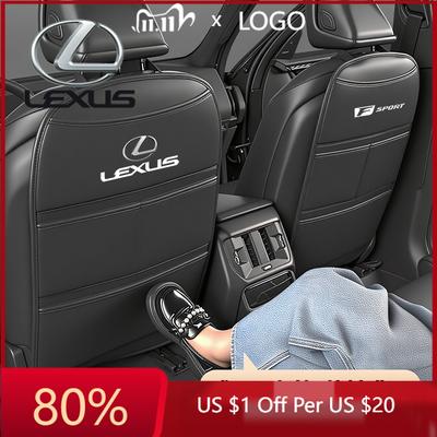 2026 Hot Interior Stickers Car Seat Back Protector Storage Bags Cover Accessories For Lexus F SPORT ES RX NX LS UX LM LX G