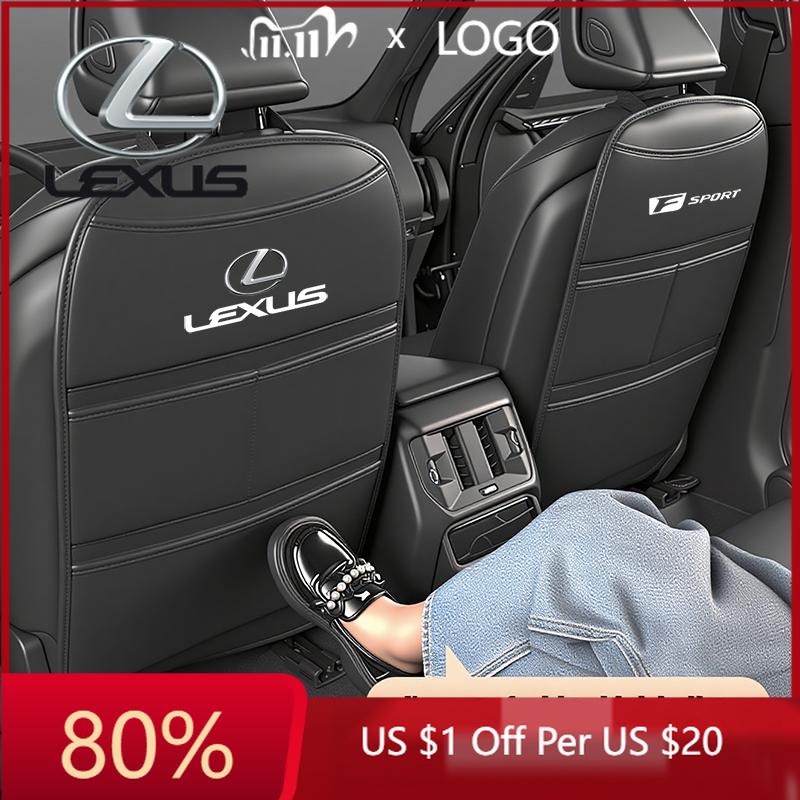 2026 Hot Interior Stickers Lexus Car Seat Back Protector Storage Bags Cover Accessories For Lexus F SPORT ES RX NX LS UX LM LX G