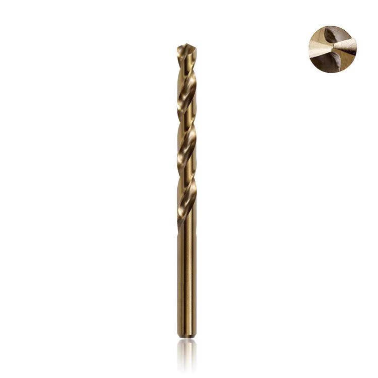 Cobalt HSS M35 Twist Drill Bit for Stainless Steel, Sizes: 1/3/5/6/8/10/12/13/20