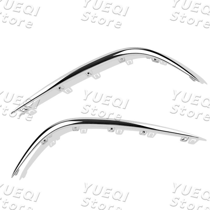 Car Front Bumper Grille Chrome Trim Strip Left Right For Mercedes Benz E Class Klass W213 2016-2020 OE 2138850174 2138850274