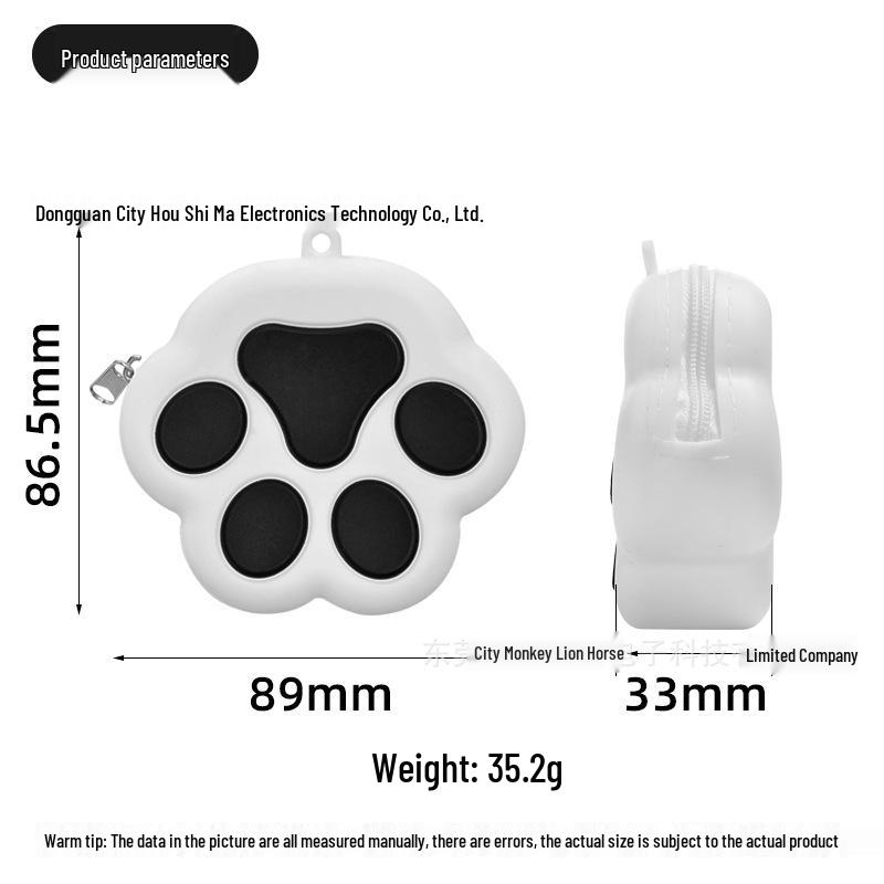 Cartoon Silicone Coin Purse for Girls - Cute Mini Bag for Children