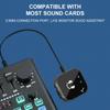 5.8G Kabelloses In-Ear-Monitor-System Kabelloses IEM-System mit Sender Empfänger Automatische Kopplung Professioneller In-Ear-Monitor
