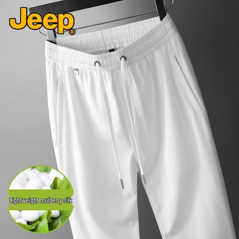 JEEP Men s Loose Straight Leg Summer Casual Pants 4XL