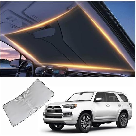 Windshield Sun Shade For Kia Carnival Front Window Shades Cover For 2010-2025 Carnival Windshield Sun Visor Protector Car Accessories