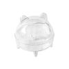 Hamster Sand Bathtub proof Detachable Fully Bathroom Golden Bear Pet Transparent Bathroo M2K8