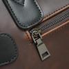 Korean Style Men's Crazy Horse Leather Crossbody Travel Bag - Large Capacity, Casual Shoulder Handbag