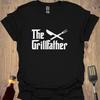 The Grillfather BBQ T-Shirt – Funny Grill Master Tee – Dad BBQ Gift