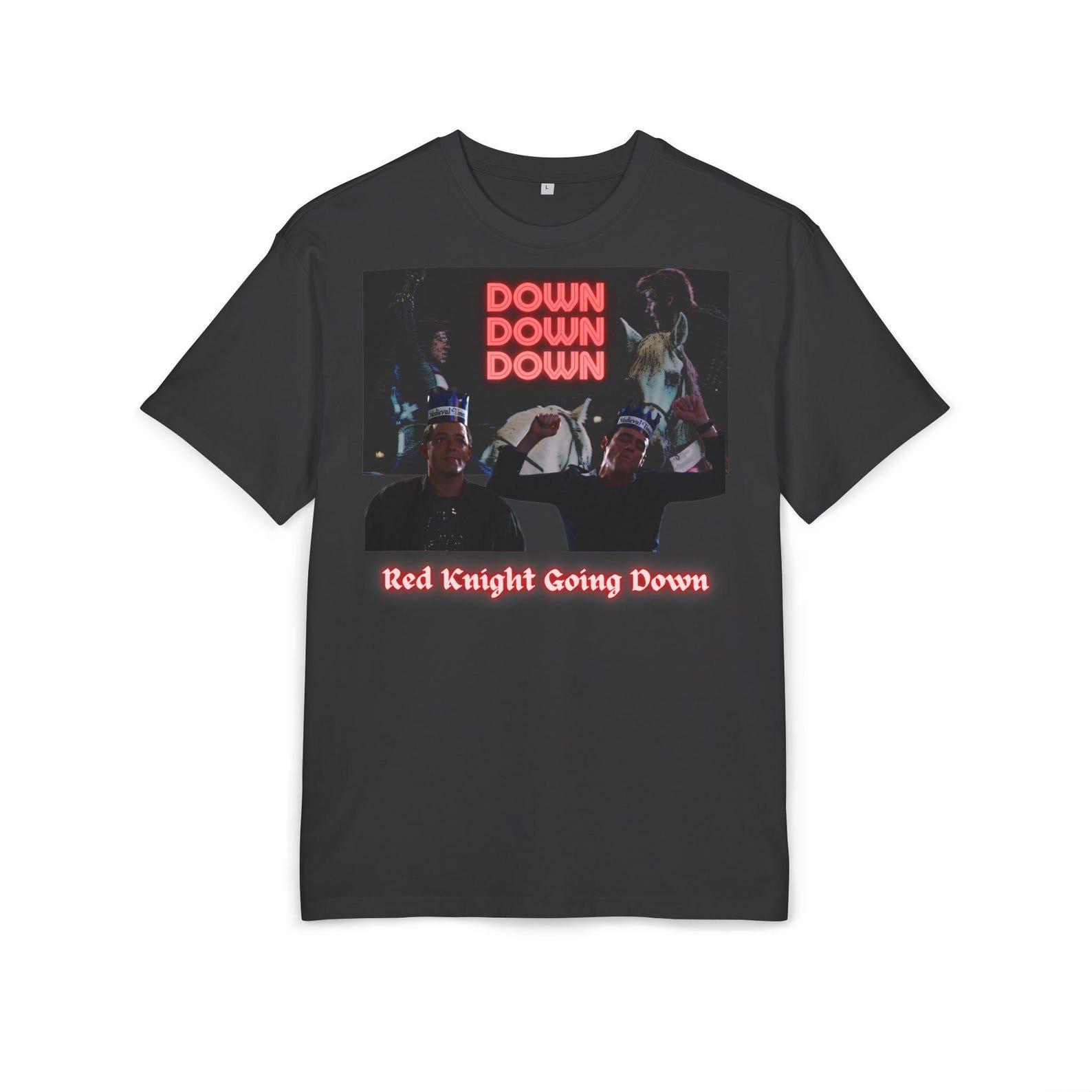 Cable Guy Shirt: Red Knight Medieval Times Movie Tee 4XL