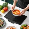 Multifunctional Silicone Kitchen Mat. Made Of Environmentally Friendly And Silicone, This Mat Features An -, Heat-resistant, And